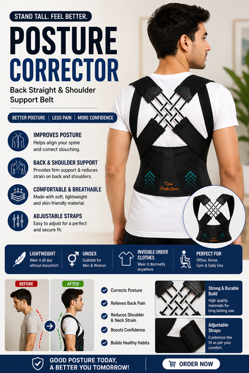 Adjustable Posture Corrector for Men & Women